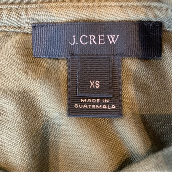 J. Crew Olive Mock-neck Top - Picture 6 of 7